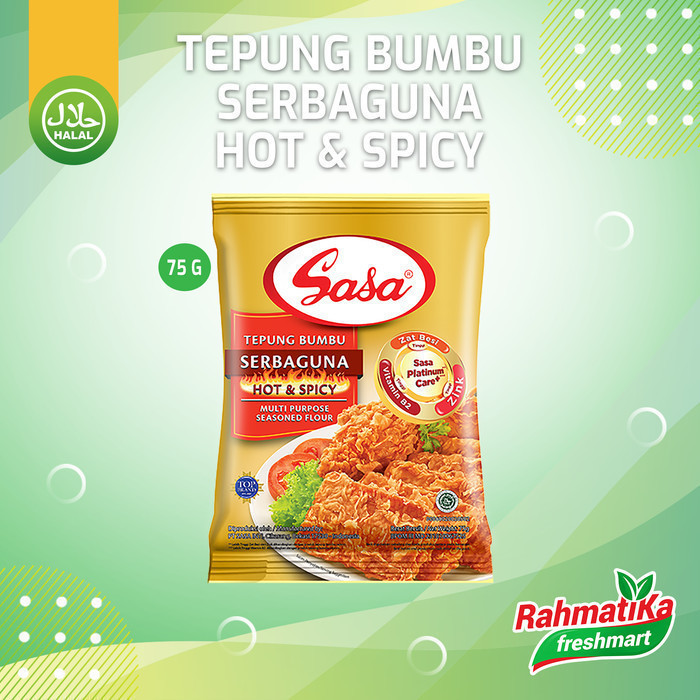 

Sasa Tepung Serbaguna Hot Spicy / pedas 75 gr