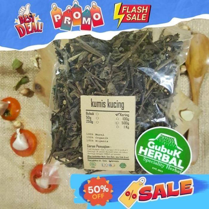 

Daun Kumis Kucing Kering 250 Gram - Orthosiphon Aristatus - Murni - Jsr - Rempah - Premium Quality