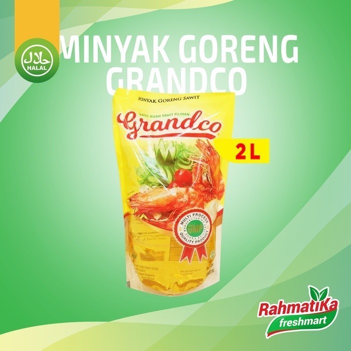 

Grandco Minyak Goreng Refill / Minyak Goreng Sawit 2 Liter