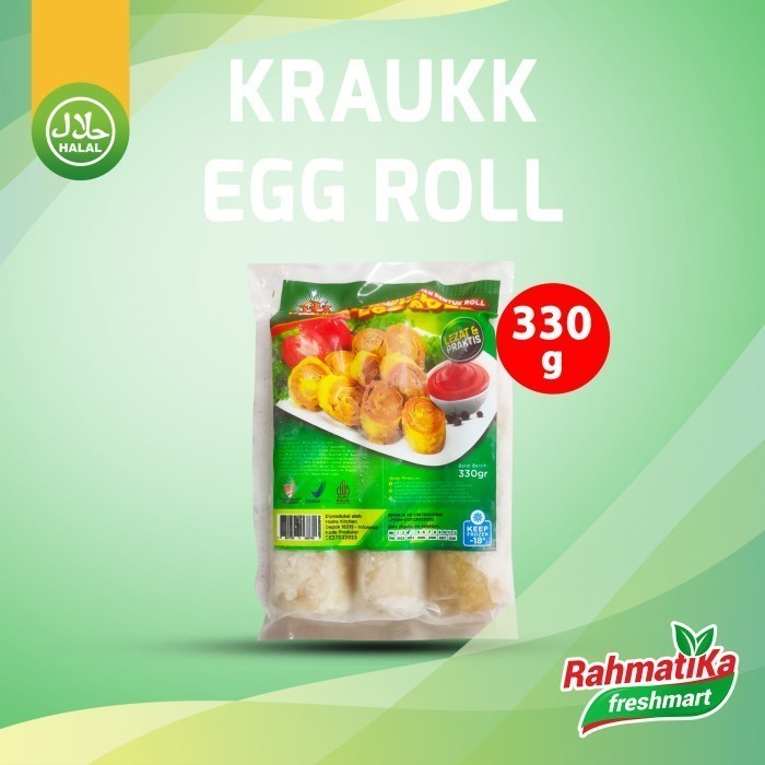 

KRAUKK Chicken Egg Roll 330 gram