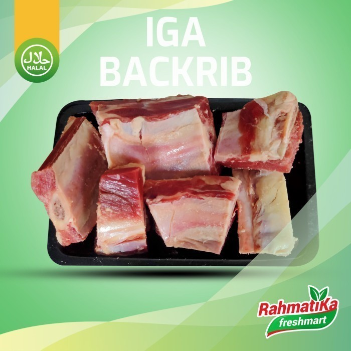 

Iga Backrib / Iga Sop Back Rib 500 gram