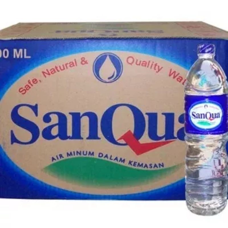 

Yens Mart - Sanqua Air Mineral Besar 1.5 Liter 1 Dus isi 12 Botol @1500ml