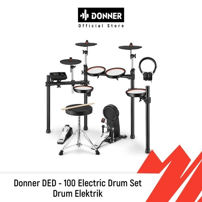 Donner DED - 100 Electric Drum Set | Drum Elektrik