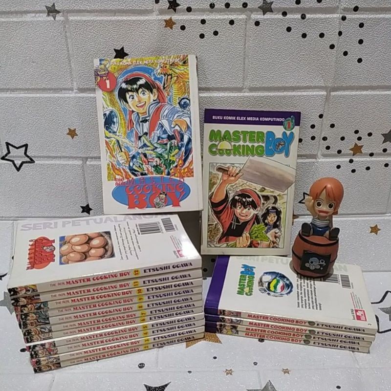 Komik The Real Master Cooking Boy 1-12 & Master Cooking Boy 1-5 (set ke-4)