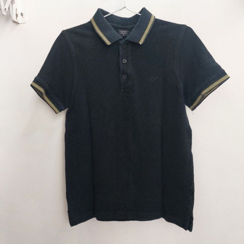 PRELOVED❤️ COUNTRY FIESTA Polo Shirt Ladies - Black | Polo Shirt Kaos Polo Wanita