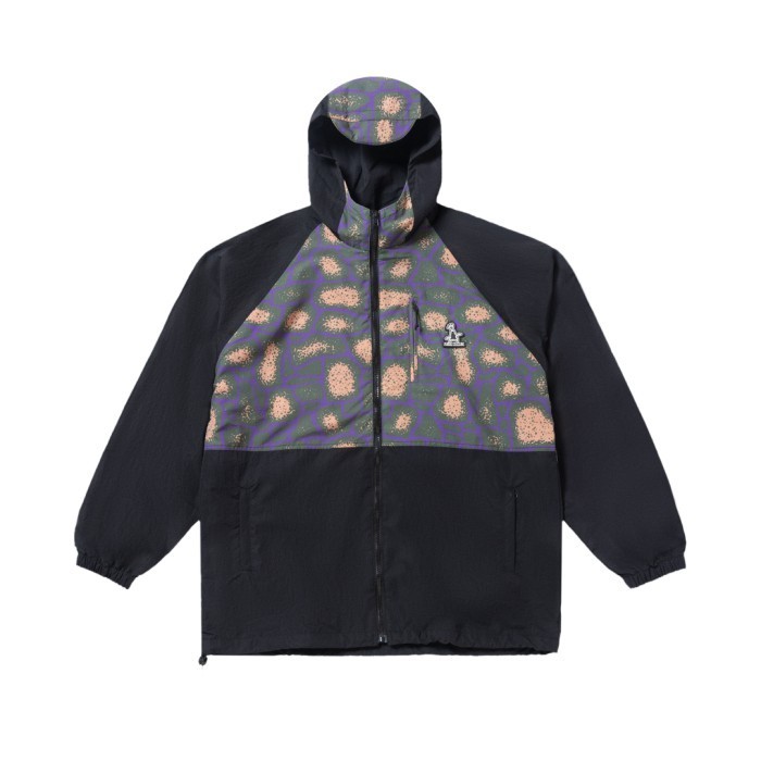 Public Culture - Stone Waterproof Jacket - Black/Yellow