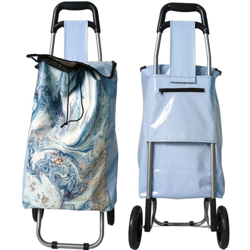 ACE OCEAN TROLLEY BAG / TROLI BELANJA / TROLLEY SHOPPING BAG PRELOVED OK