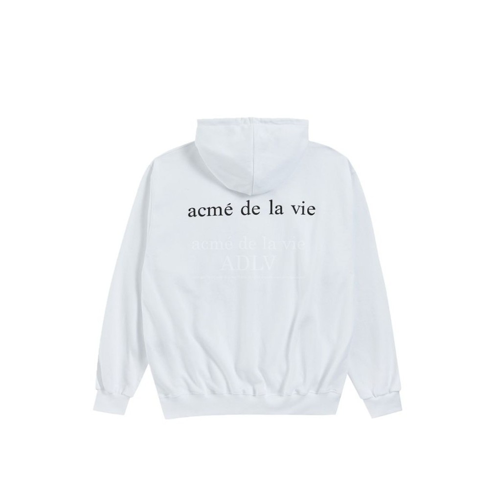 [ADLV] Acmedelavie Baby Face Hoodie White Kiss