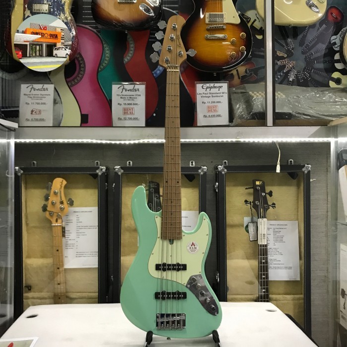 Bacchus Wjb 5630 Rsm/M-Act Sfg - Gitar Bass 5 Senar