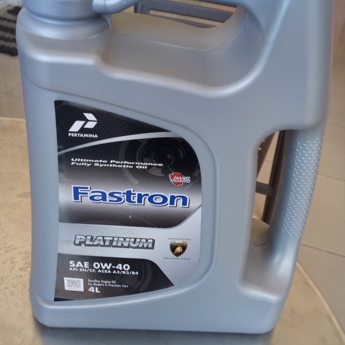 OLI FASTRON PLATINUM 0W-40 SN/CF ACEA 4L