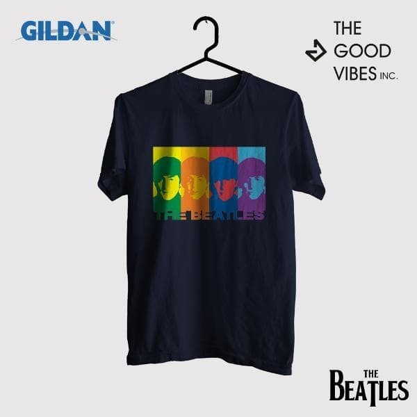 Kaos The Beatles Original Gildan - Beatles Colour
