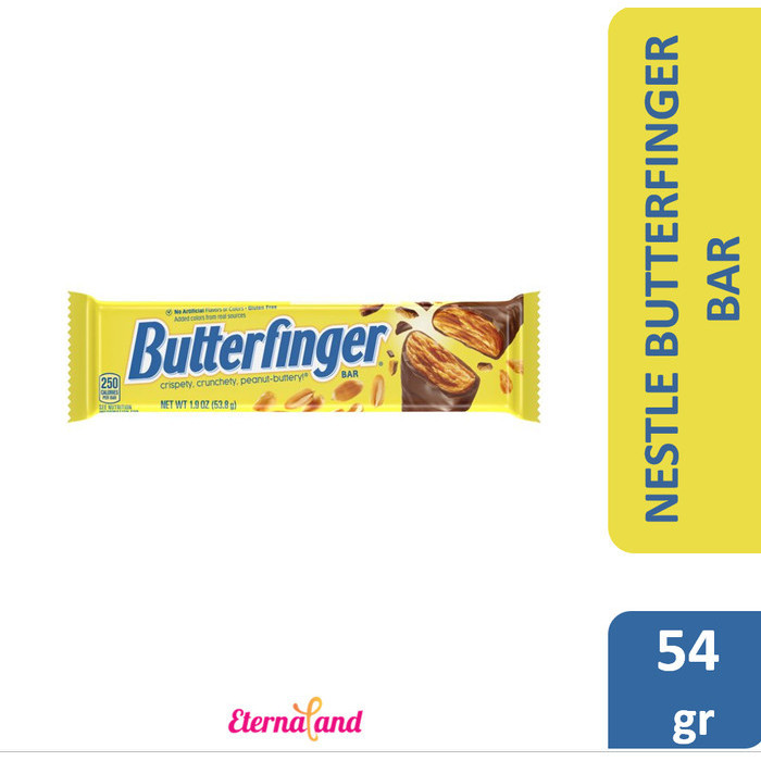 

Orea - Nestle Butterfinger - Cokelat Impor Butterfinger