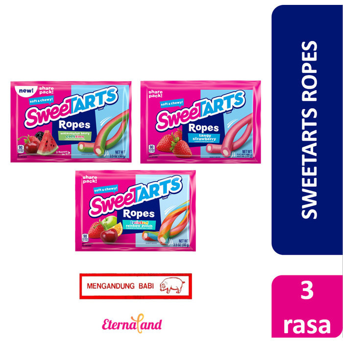

Orea - Sweetarts Ropes - Permen Sweetarts Impor Usa (Non Halal)