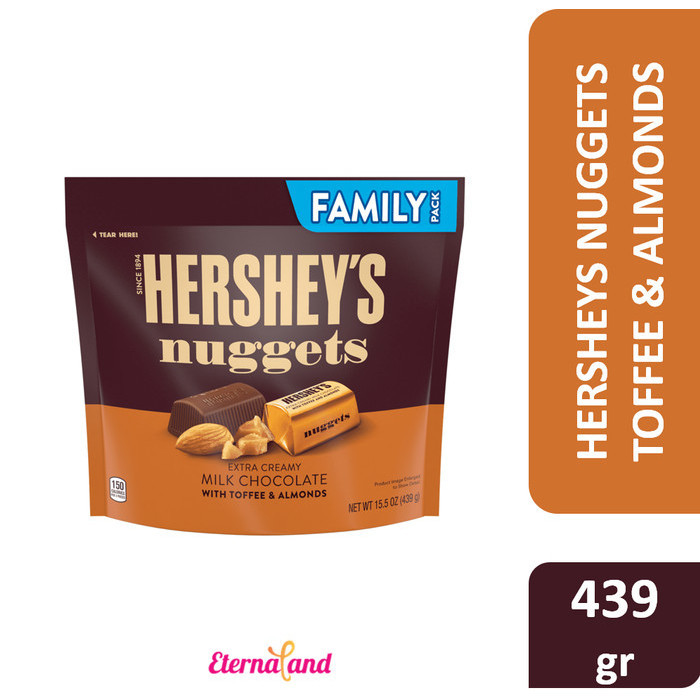 

Orea - Hersheys Nuggets Chocolate Family Pack - Cokelat Hershey Impor