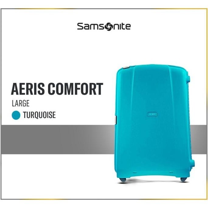 Samsonite Koper Hardcase Aeris Comfort Large 28 inch - Turquoise