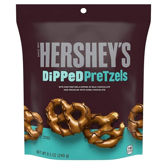 

Orea - Hershey Dipped Pretzel - Pretzel Cokelat 240 Gr
