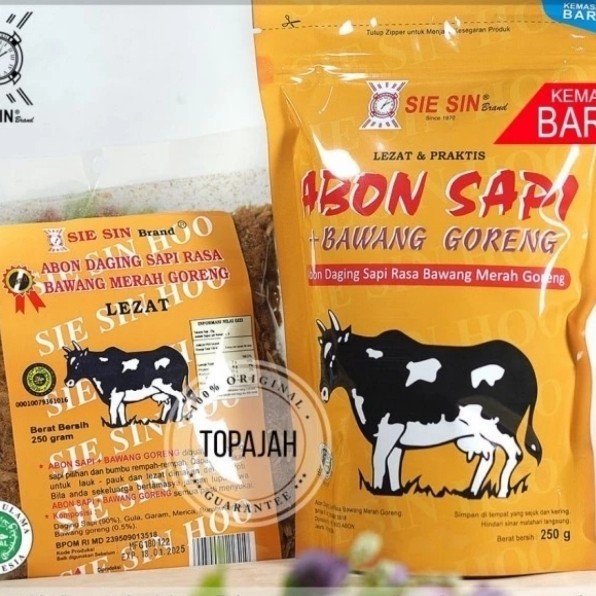

Abon Sapi Bawang Goreng Spesial Sie Sin 250 Gr Halal