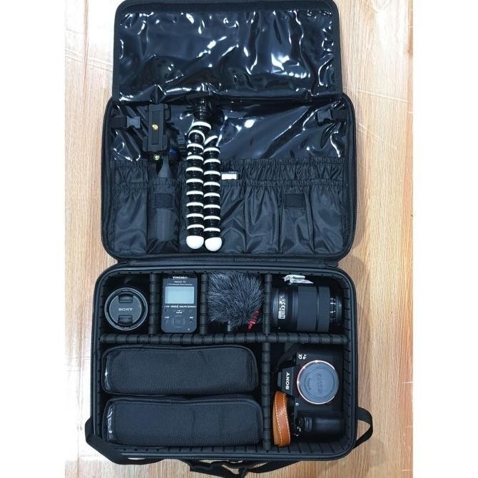 Tas Hardcase Kamera Universal With Partition - Hc3726 - Koper Kamera