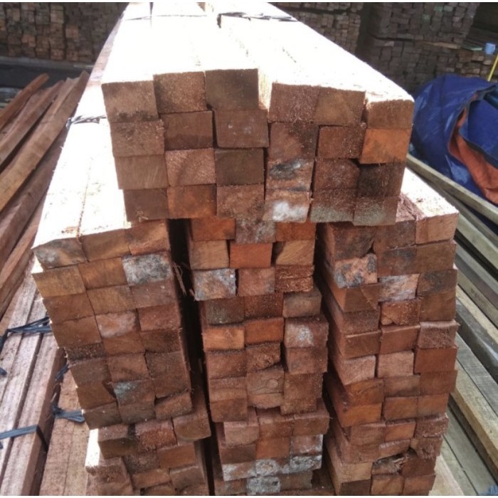 RENG KAYU 3x4 IKATAN (ISI 12 BATANG)