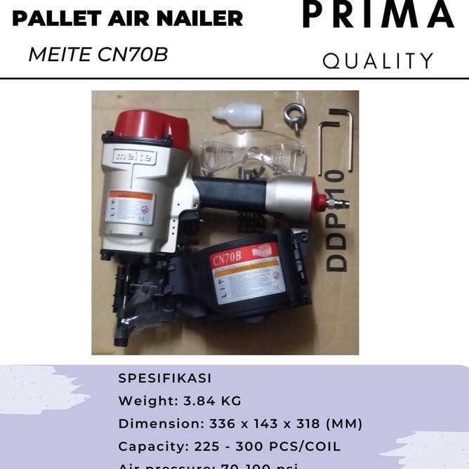 Pneumatic Air Nailer Cn70 Meite / Gun Cn 70 Meite / Coil Nailer Cn-70