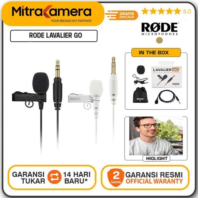 Rode Lavalier Go Professional Lavalier Microphone