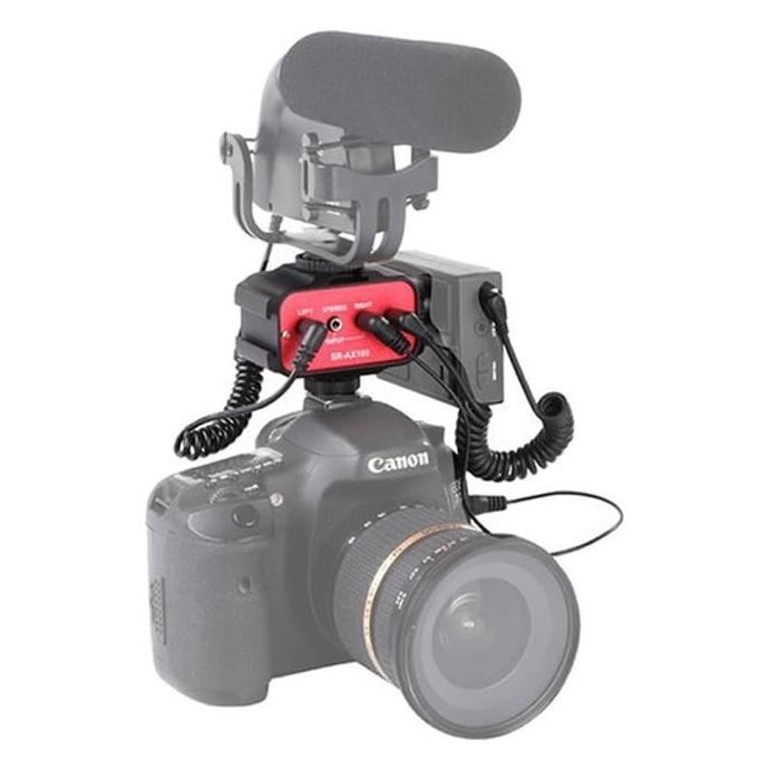 Saramonic Sr Ax100 Sr-Ax100 Passive 2 Channel Audio Adapter Original