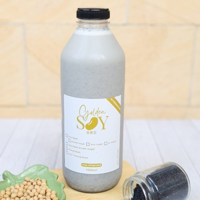 

Susu Kedelai Wijen Hitam Goldensoy / Bla Sesame Soy Lk Homemade