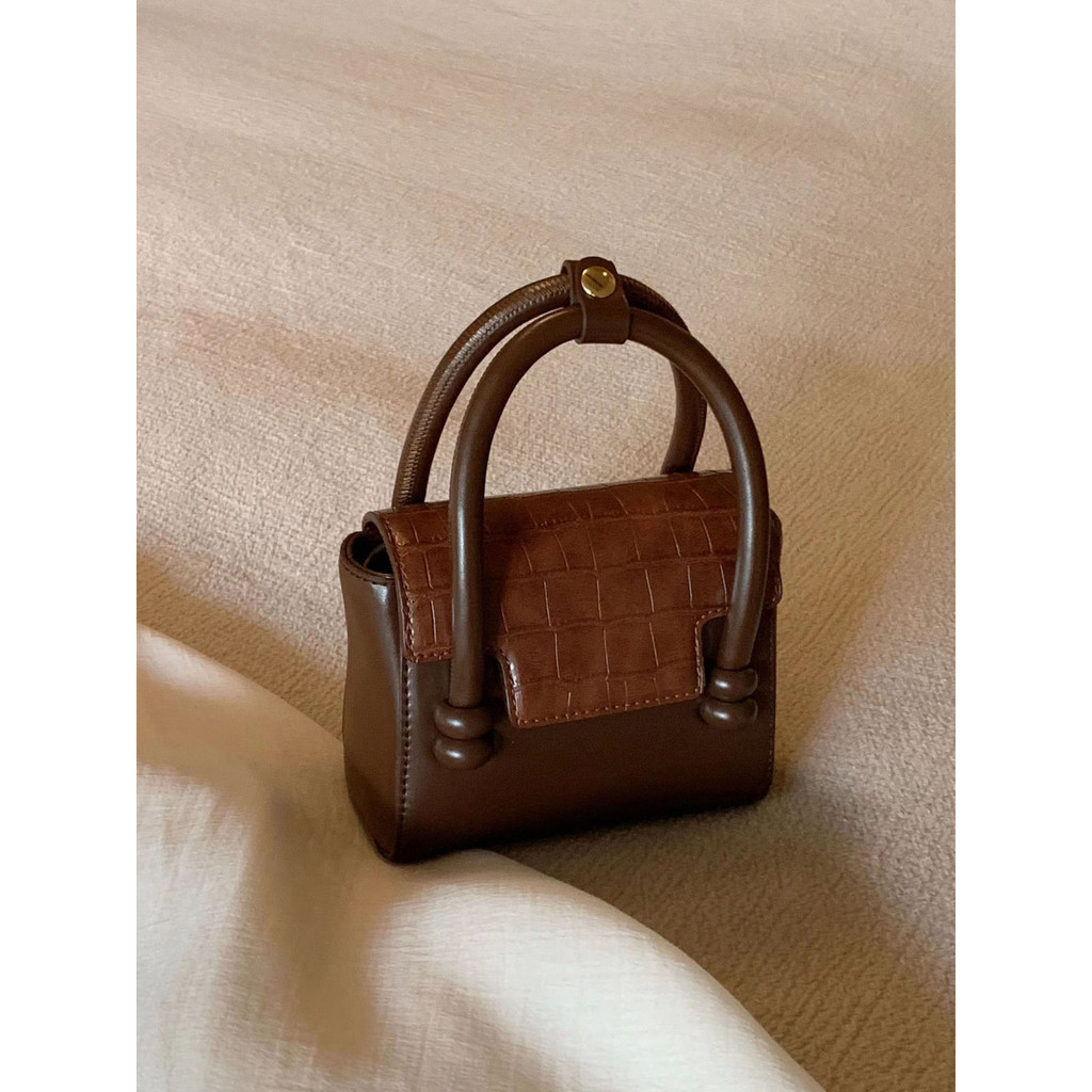 Small Bag Advanced Texture Portable Small Square Bag for Women