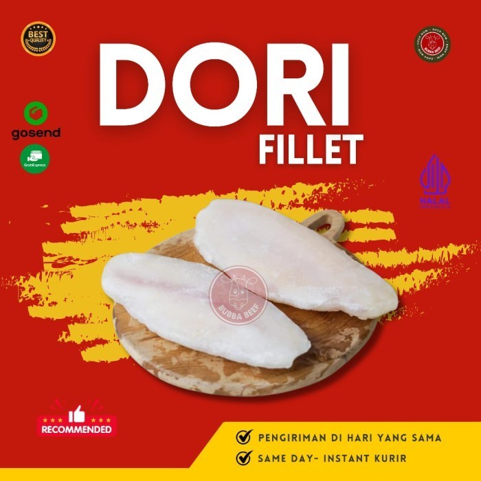 

Ayala - Ikan Dori/Ikan Dori Premium/Ikan Laut/Seafood/Makanan Beku/Daging