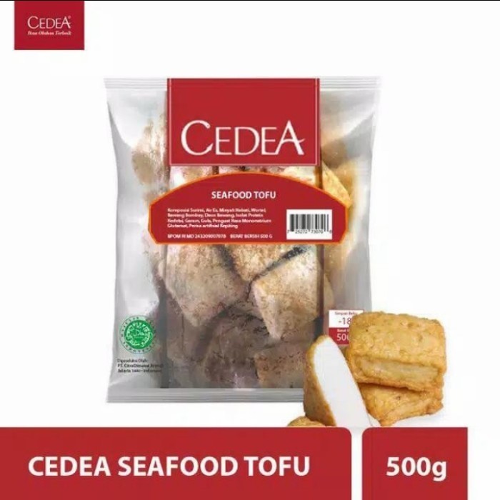 

Ayala - Cedea Seafood Tofu 500 Gr / Bakso Ikan Baso Ikan Frozen Murah