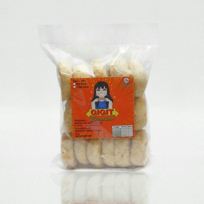 

Ayala - Donut Ikan Gigit Food 500Grm/ Cemilan Anak/ Seafood/Frozen Food
