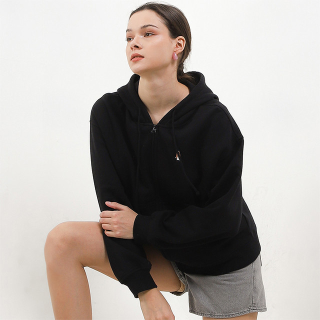 Hush Puppies Hoodie Wanita Pucca Black