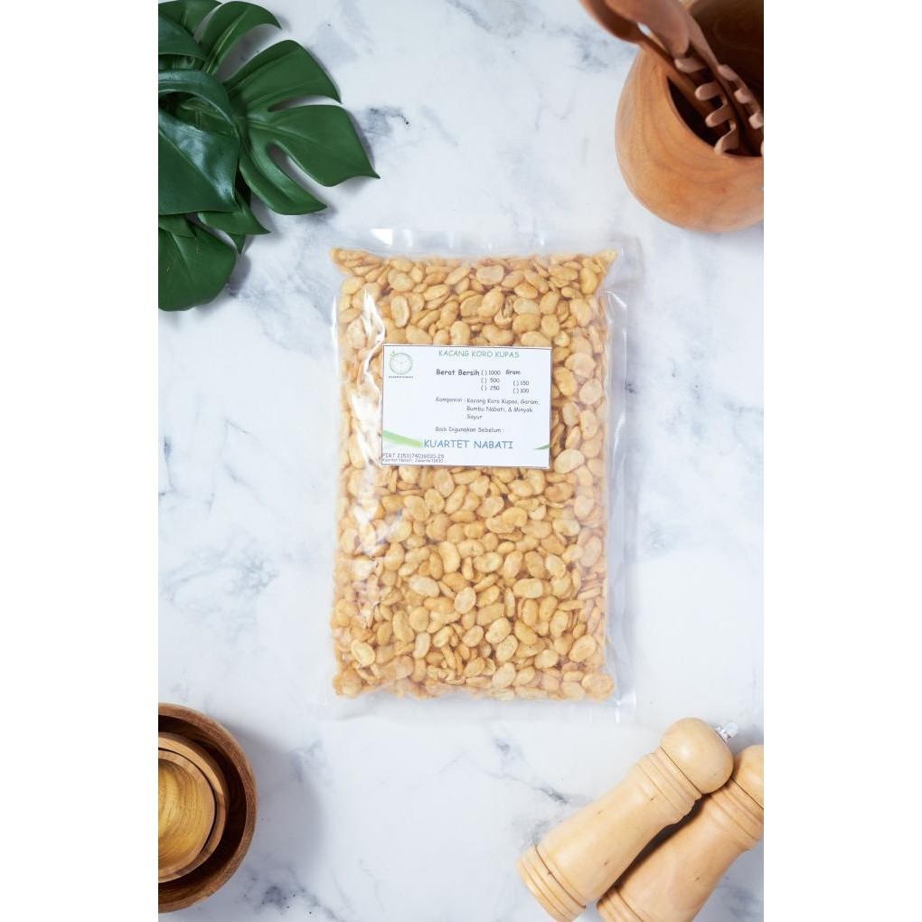 

Kacang Koro Kupas 1000 Gr