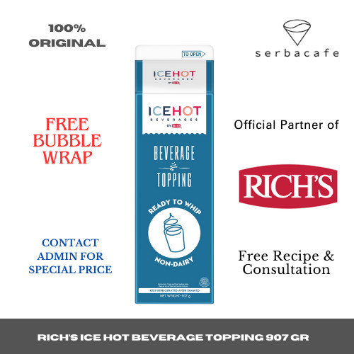 

Rich'S Ice Hot Whip Cream Beverage Topping (907 Gr)
