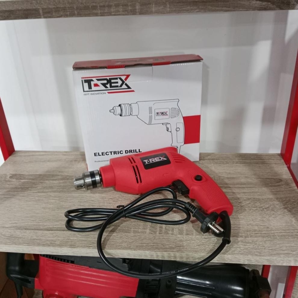 Trex Bor Kayu Besi 10Mm Bor 10Mm Bolak Balik Bor Bolak Balik Electric Drill Gpt Tool