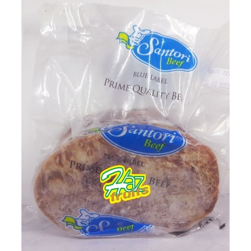

Ayala - Santori Blue Label Sirloin Beef Steak Frozen +/- 160 Gr X 5 Pcs