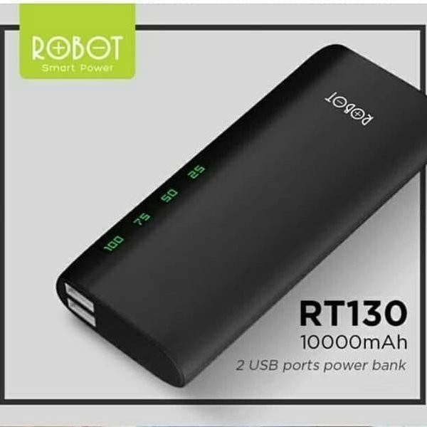 Powerbank Vivan Robot 10000Mah Original Black Edition
