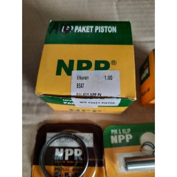Piston Seher Kit Set Ring Seher Npp Honda Beat Lama Old Karbu Kvy Oversize Os 100 Npp