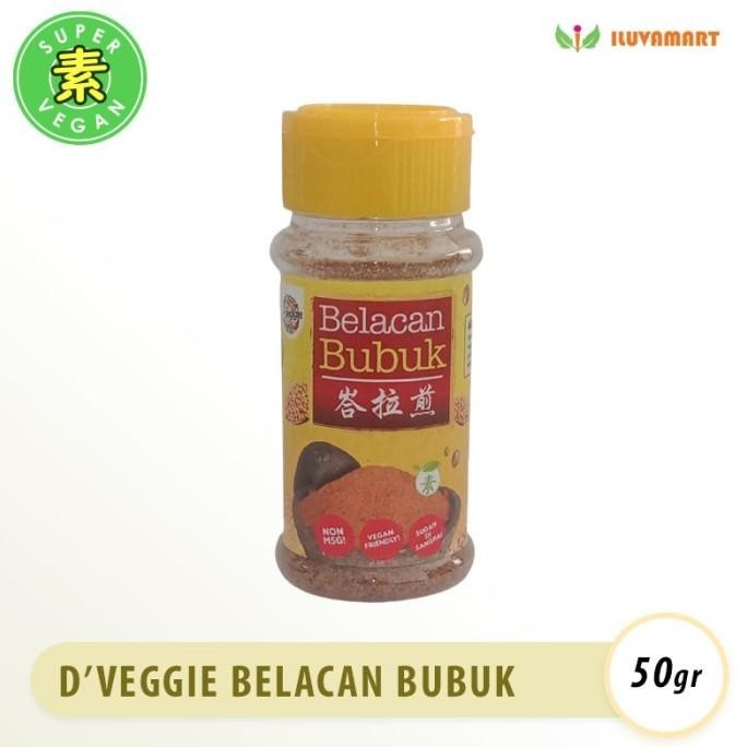 

D'Veggie Belacan Bubuk 50gr TERASI BUBUK BOTOL Terasi Tabur VEGAN