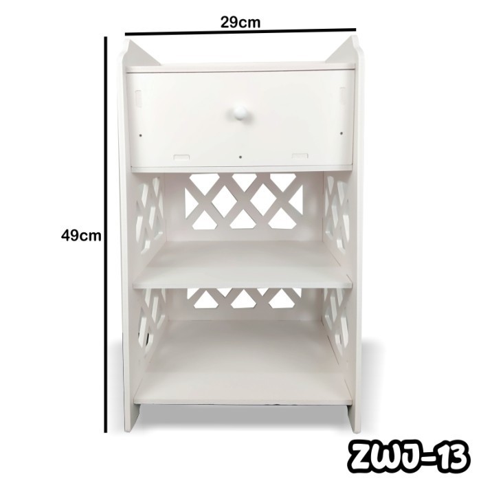 Rak Aesthetic Lemari Kecil Serbaguna Lemari Penyimpanan