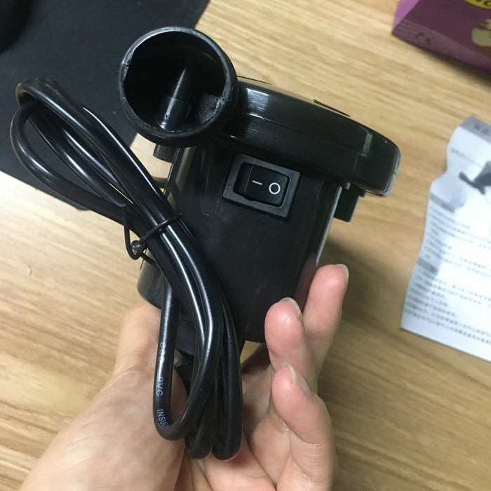 Pompa Angin Elektrik Pelampung Kasur Alat Udara Plastik Baju