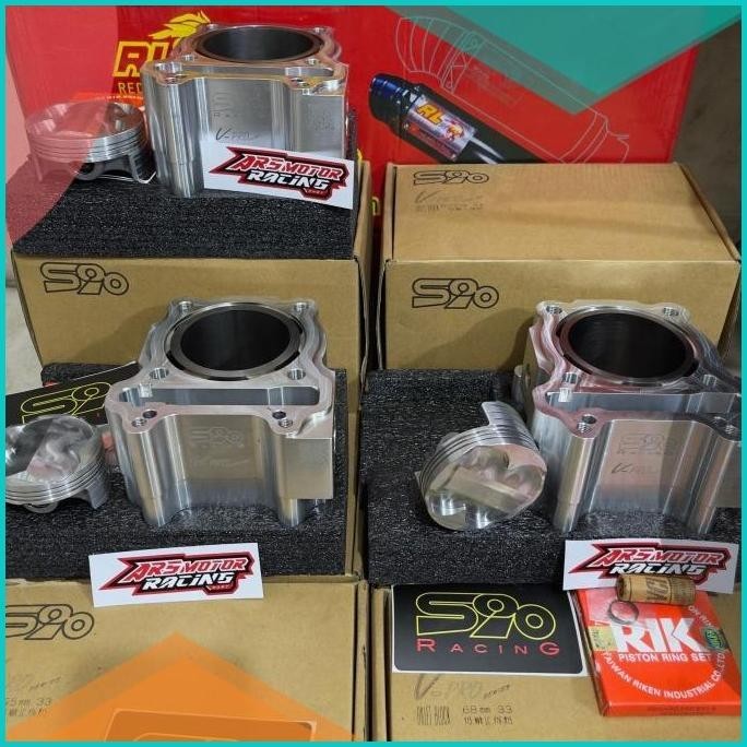 BLOK PISTON BILLED S90 65 68 72 MX KING NMAX AEROX R15 VIXION LEXI 19F