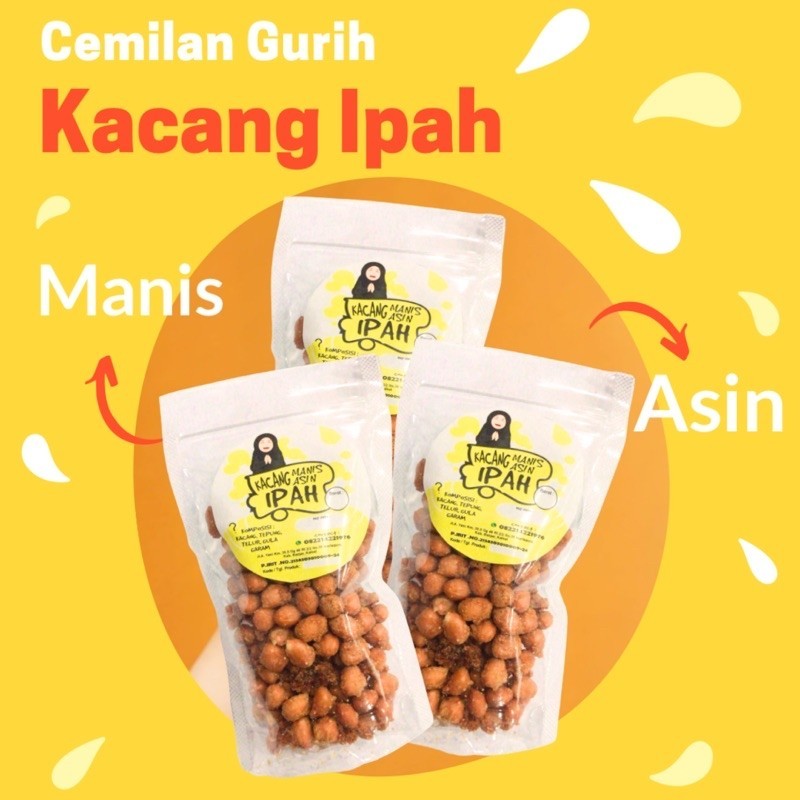 

Kacang Ipah 3 pcs