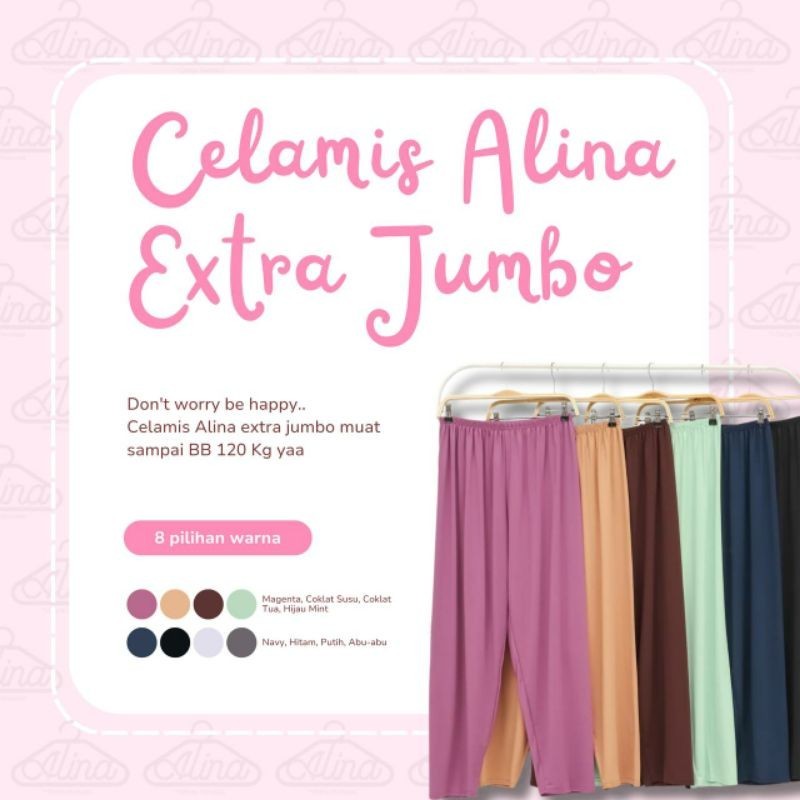 HANAN GALLERY-Celana Daleman Gamis Inner gamis "Extra Jumbo"