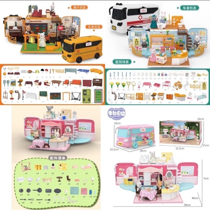 

Koala Doll House Bus Tour - Doll House Easy Storage