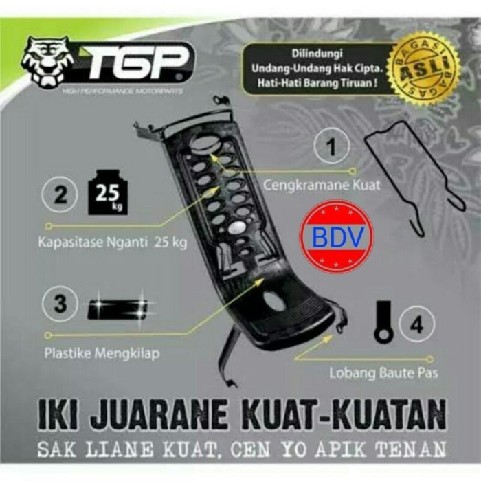 Produk Terbaru Bagasi Tangga Tengah Tgp Supra X 125 Fi (Injeksi) 2014 - 2022