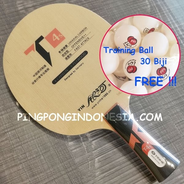 Yinhe T-4s - T4s - Blade Pingpong - Kayu Pingpong - Kayu Tenis Meja Bat Bet