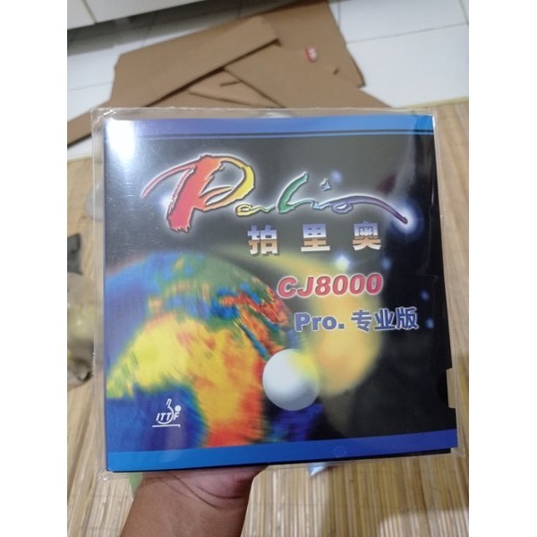 KARET TENIS MEJA PALIO CJ8000 PRO ORIGINAL