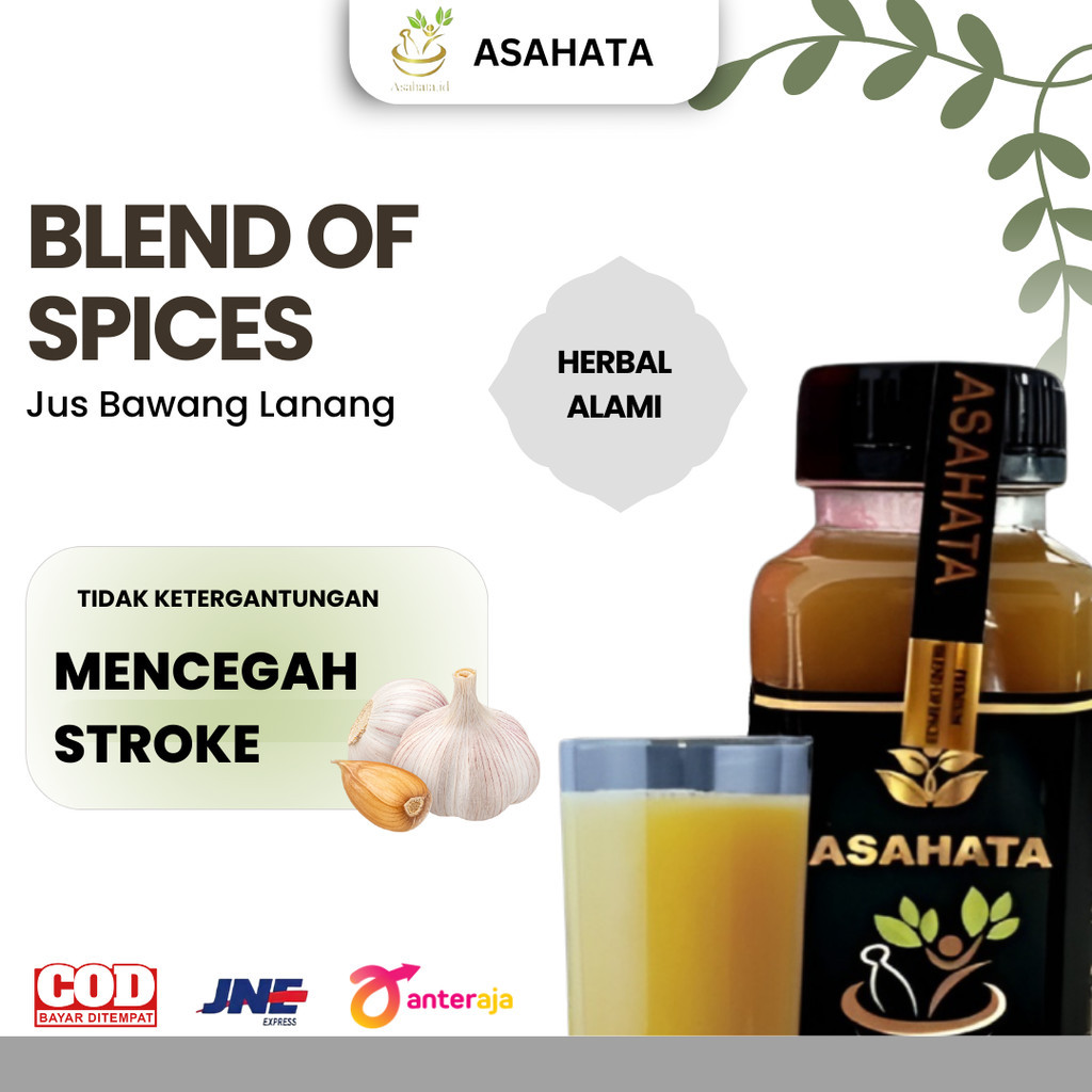 

Jus Herbal Alami Mencegah Stroke Asahata Blend Of Spices Tidak Ketergantungan
