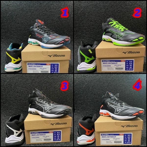 sepatu olahraga mizuno wlz original vietnam sepatu voli volley tenis badminton sepatu yonex adidas